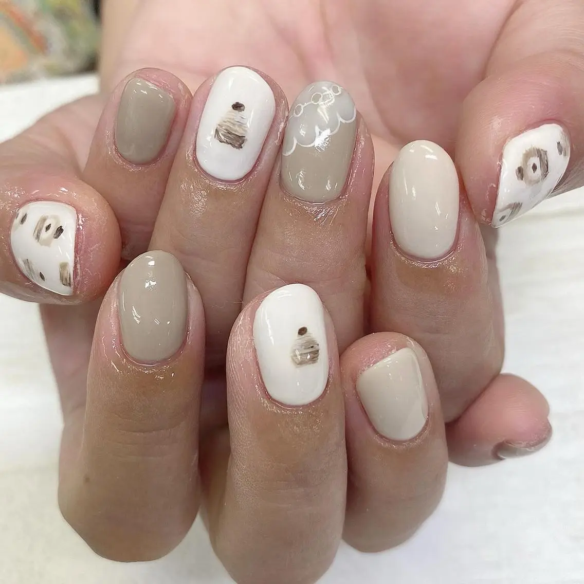 ネイル ハンドネイル nail salon 9NINEのネイルデザイン