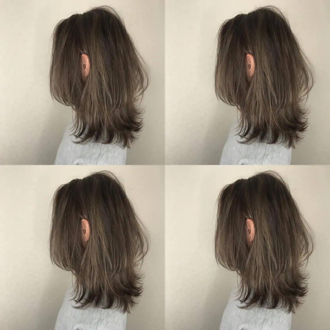 ミディアム still .のヘアスタイル