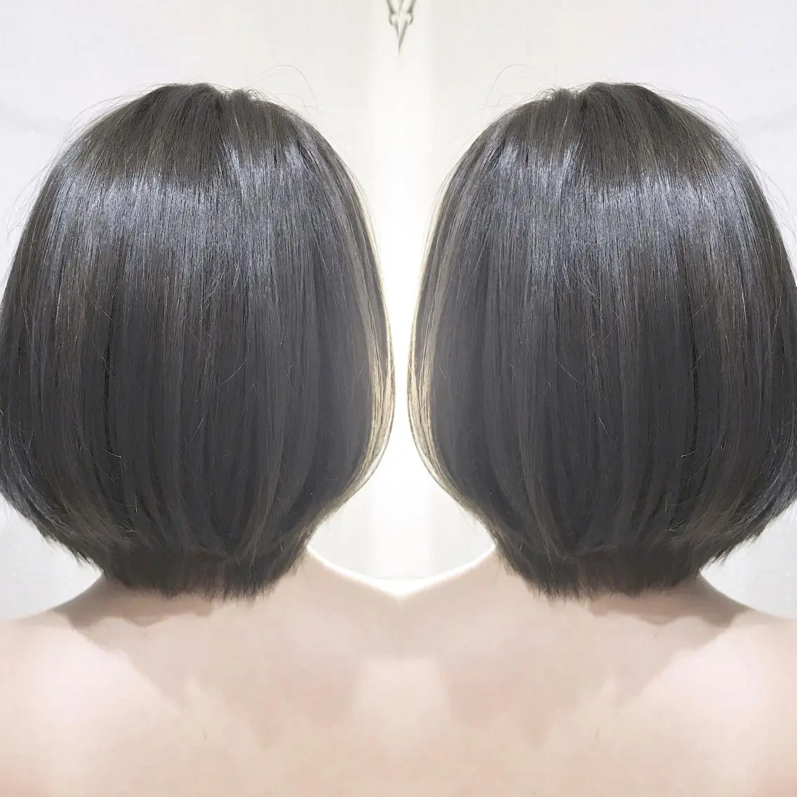 ミディアム カラー ヘアアレンジ ブルーカラー ブルージュ トリートメント 🫧柔色/トレンド カラー/川辺晴加のヘアスタイル