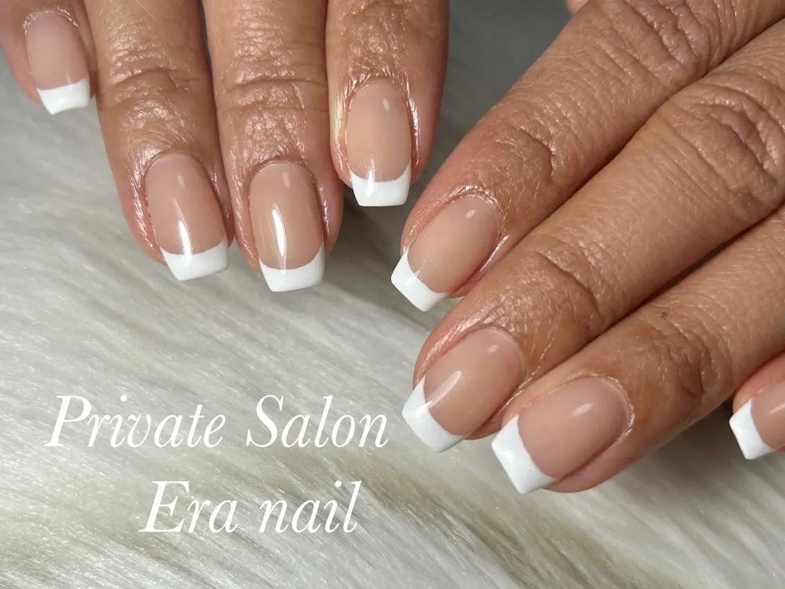ネイル フレンチネイル ハンドネイル Era nailのネイルデザイン