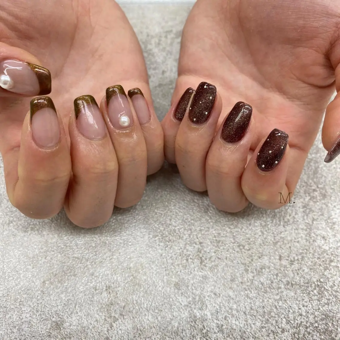 ネイル フレンチネイル C.Nail ネイリストのネイルデザイン