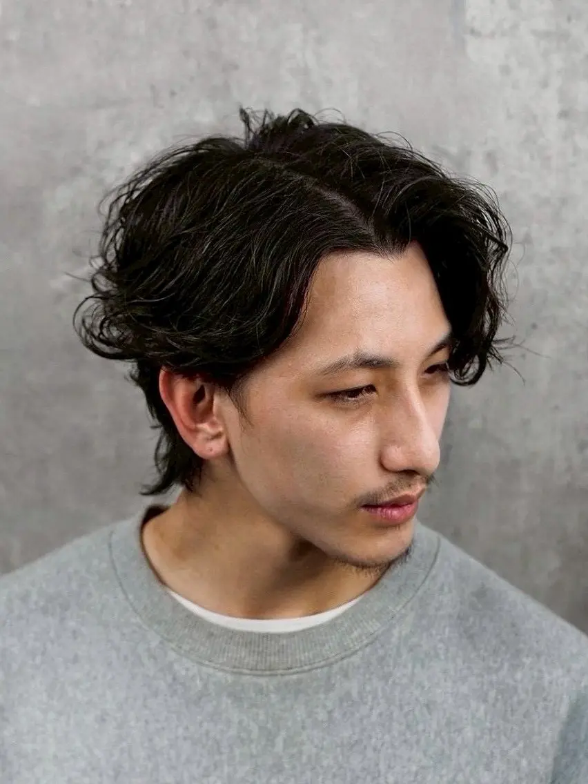 パーマ メンズ メンズパーマ 店長💈山田竜太 BARBERのヘアスタイル