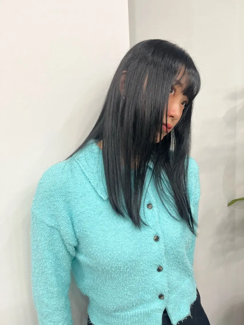ロング カラー ヘアカラー 門崎未依/レイヤー/ メンズカット🪿🌼のヘアスタイル