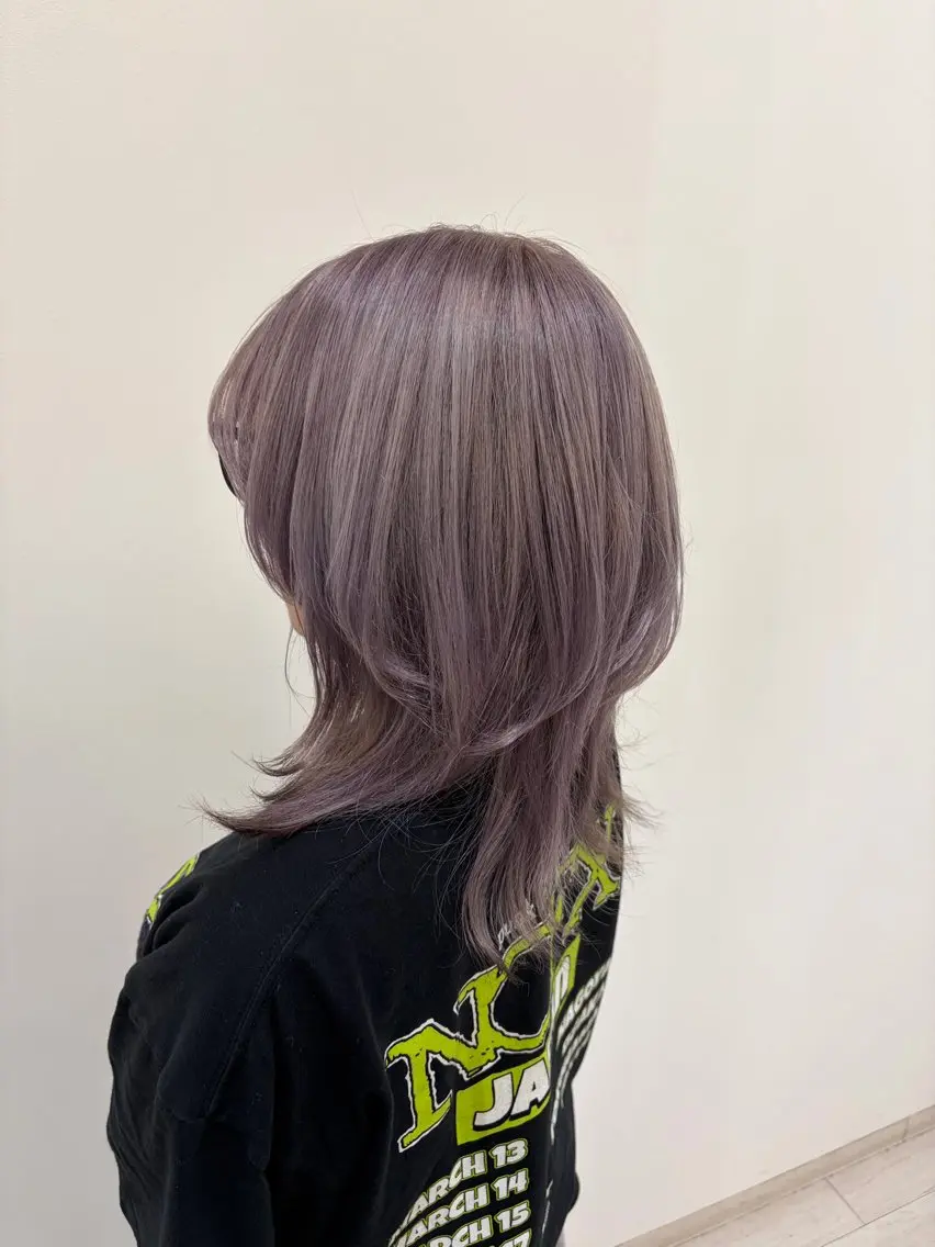 カラー ブリーチ ヘアカラー excel/ eruのヘアスタイル