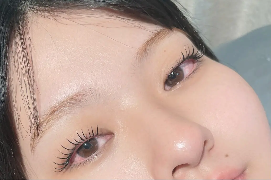 《上下×眉》まつげパーマorパリジェンヌ×眉毛wax🐈⬛🎀の写真