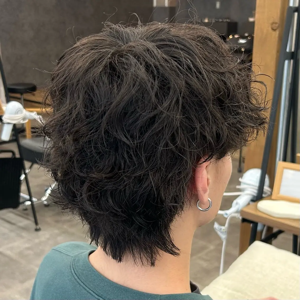 ショート パーマ メンズ メンズパーマ ツイストスパイラルパーマ スパイラルパーマ カット パーマ momo🎀毛流れ /ニュアンスのヘアスタイル