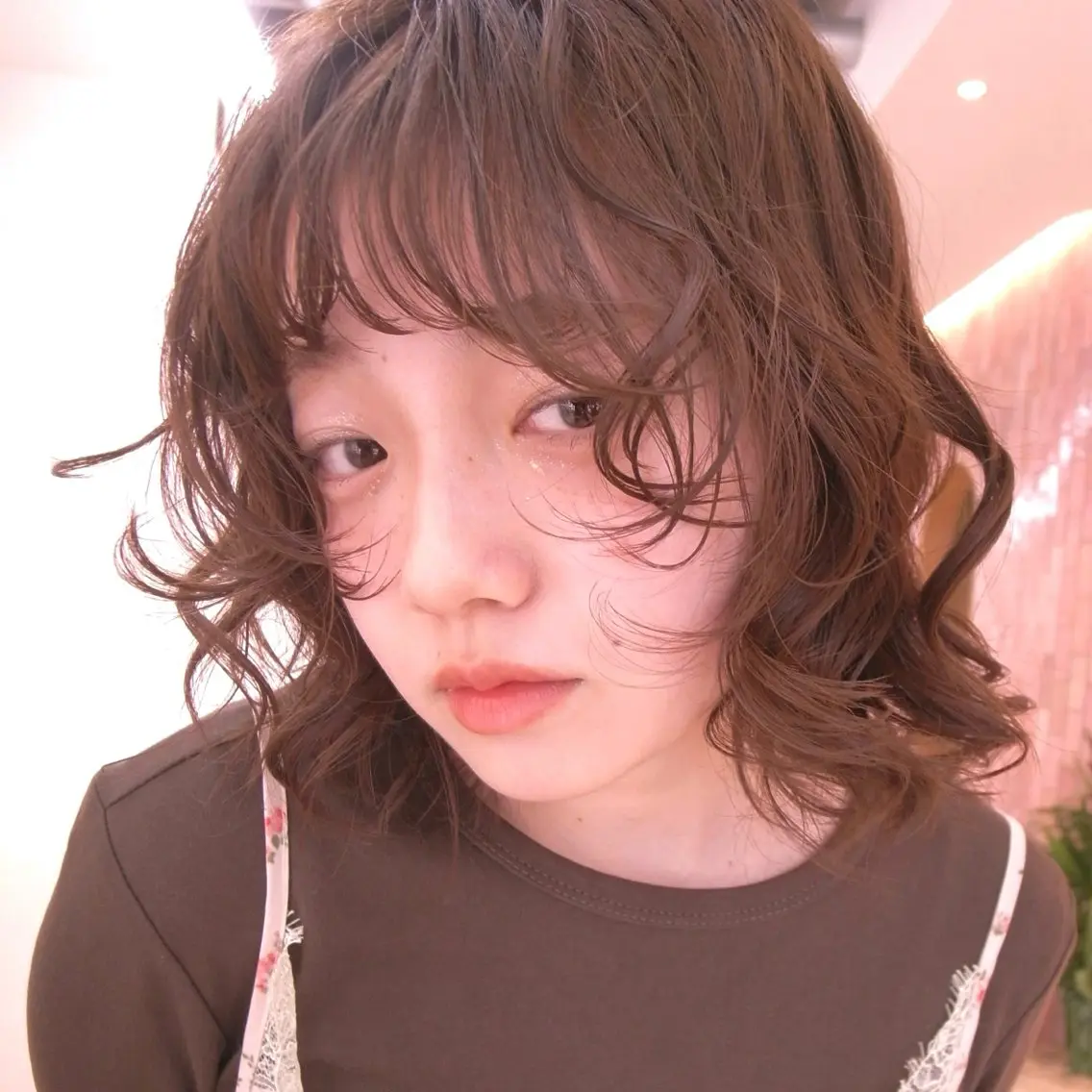 ショート カラー ヘアカラー ベージュ/透明感/ 桃子🎀のヘアスタイル