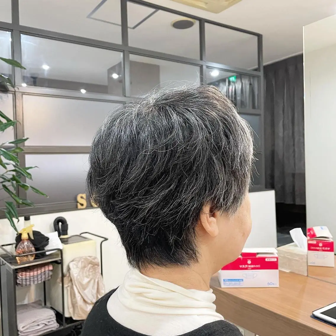 ショート SOL .✂︎ 松永李帆のヘアスタイル