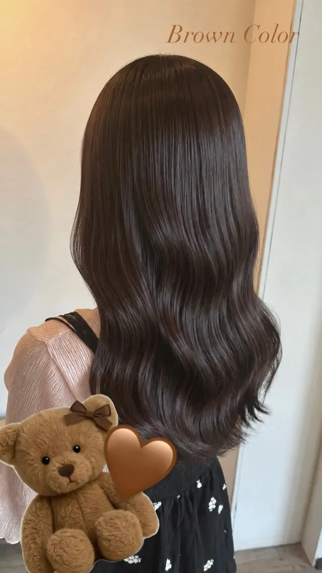カラー ブラウンカラー ヘアカラー お褒めの口コミ多数✨ 美髪カラー/浦本冴絵のヘアスタイル