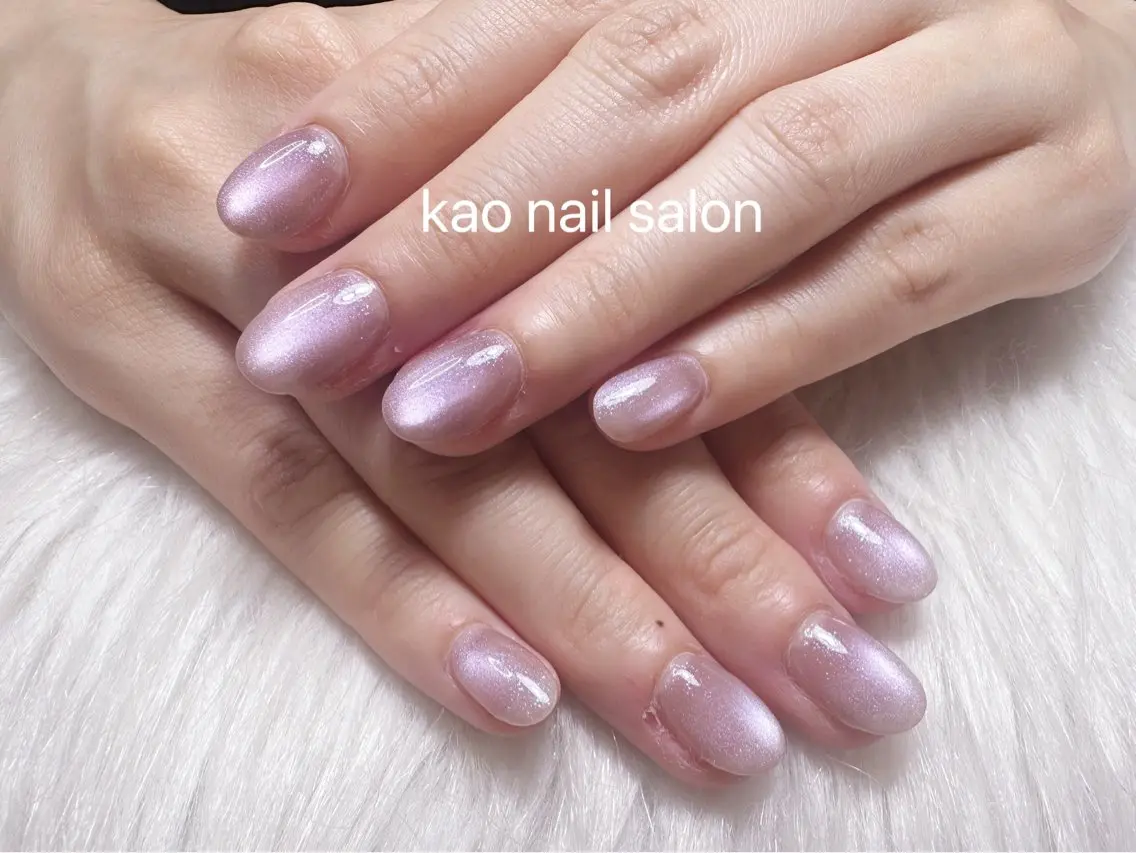 ネイル ハンドネイル kao nail マグネット/長さだしのネイルデザイン