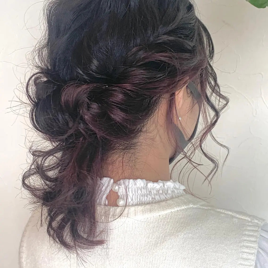 ミディアム カラー ヘアアレンジ インナーカラー SHANTi 飯塚 ヘアセット/髪質改善のヘアスタイル