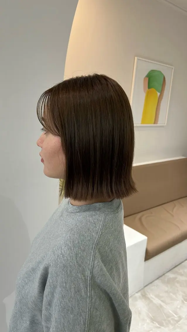 ショート ヘアカラー トリートメント 古堅 一正のヘアスタイル
