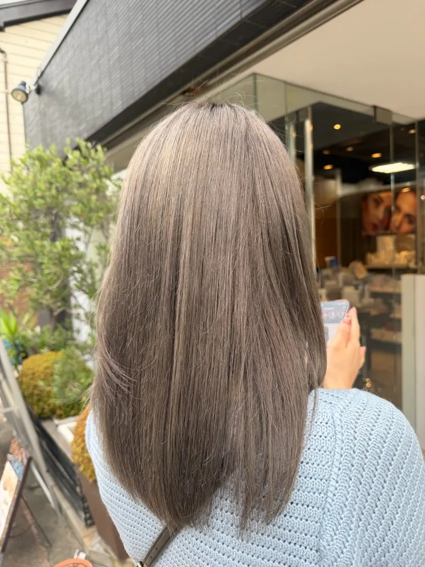 カラー カット ヘアカラー トリートメント 【creer】 Haruのヘアスタイル