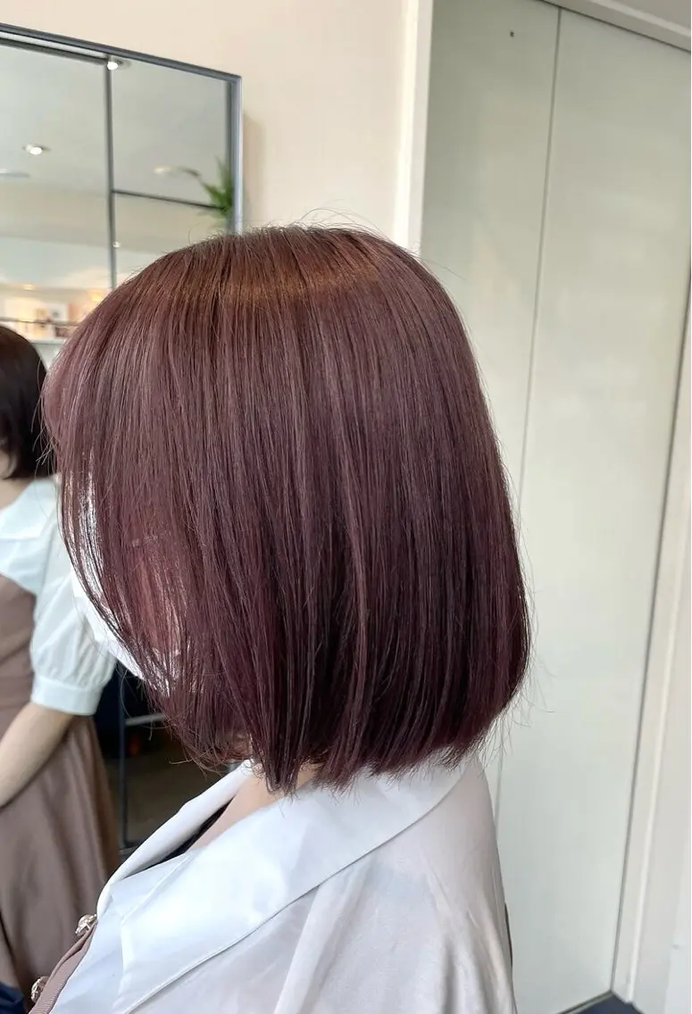 ミディアム ヘアカラー W_SALON ［四条河原町］のヘアスタイル
