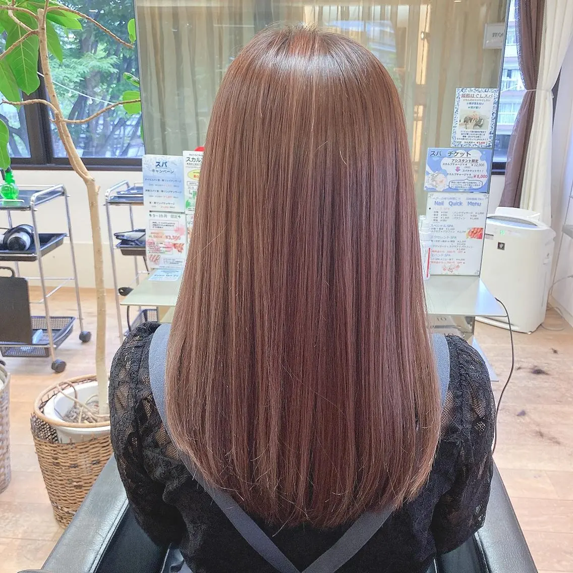 ロング パーマ 縮毛矯正 トリートメント ショート・ウルフ✂︎ 安住有咲子のヘアスタイル