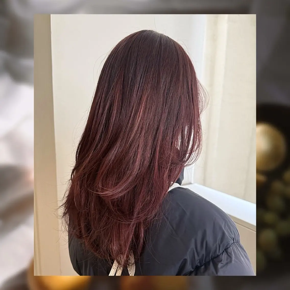ロング カラー ヘアカラー 透明感カラー meiのヘアスタイル