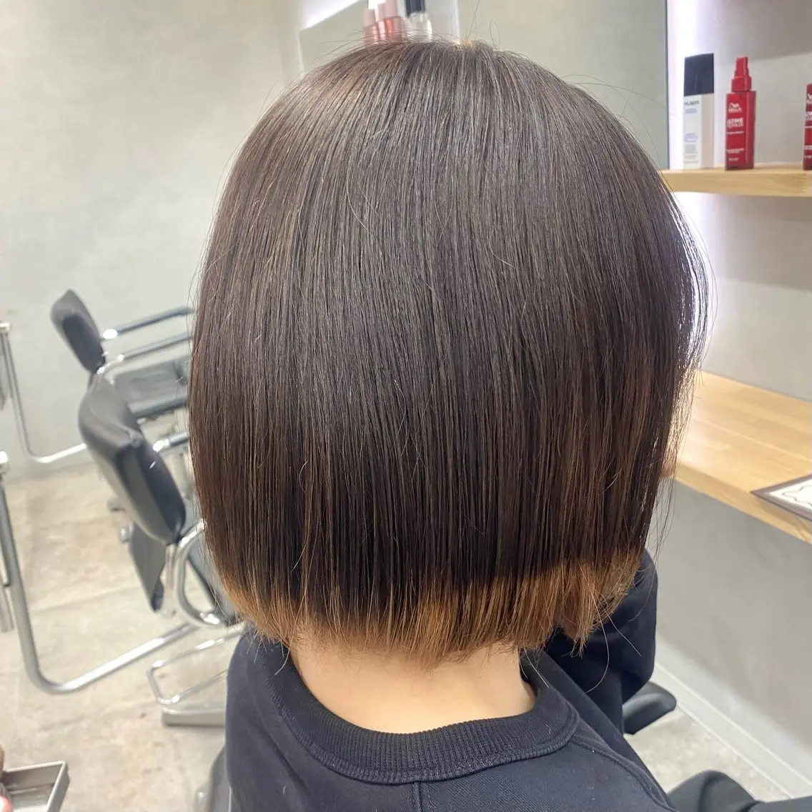 ショート カラー ボブ カット ナツキ💫 カットモデル募集中のヘアスタイル
