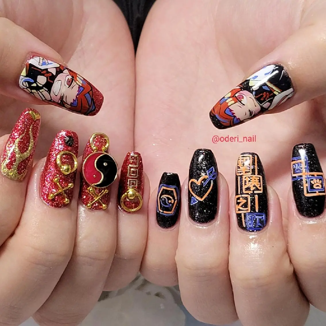 ネイル アートネイル ジェルネイル おで@ oderi_nailのネイルデザイン