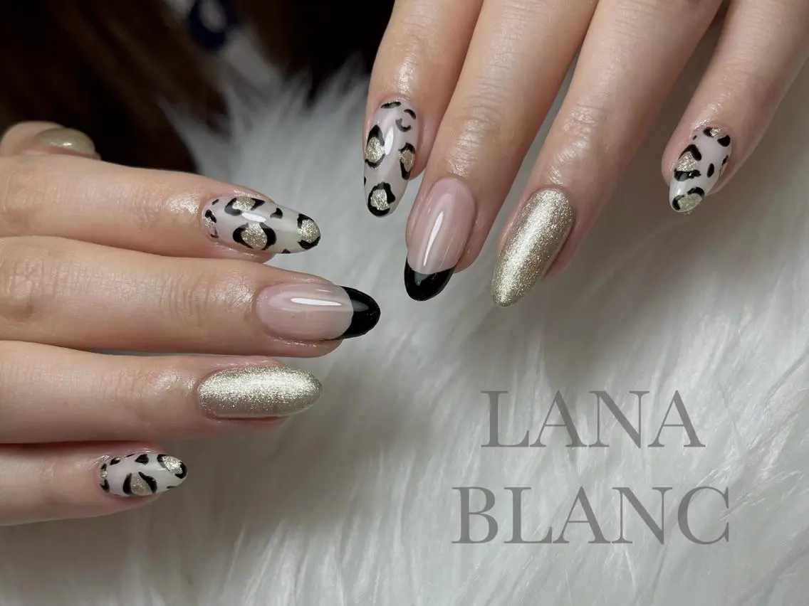 セミロング ハンドネイル nail LUNA BLANCのネイルデザイン