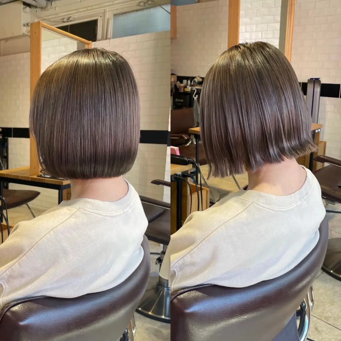 【BASIC】カット & ヘアカラー & トリートメントの写真