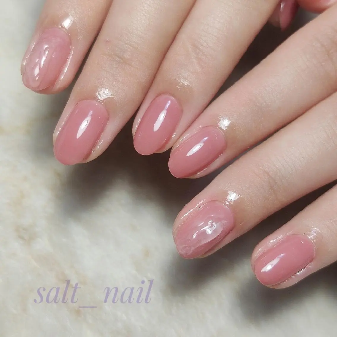 ネイル ぷっくりネイル 個人サロン saltnailのネイルデザイン