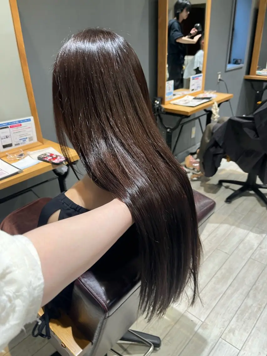 ロング カラー ブラウンカラー ヘアカラー 🫧鈴木ちゃん🫧 似合わせ×個性のヘアスタイル