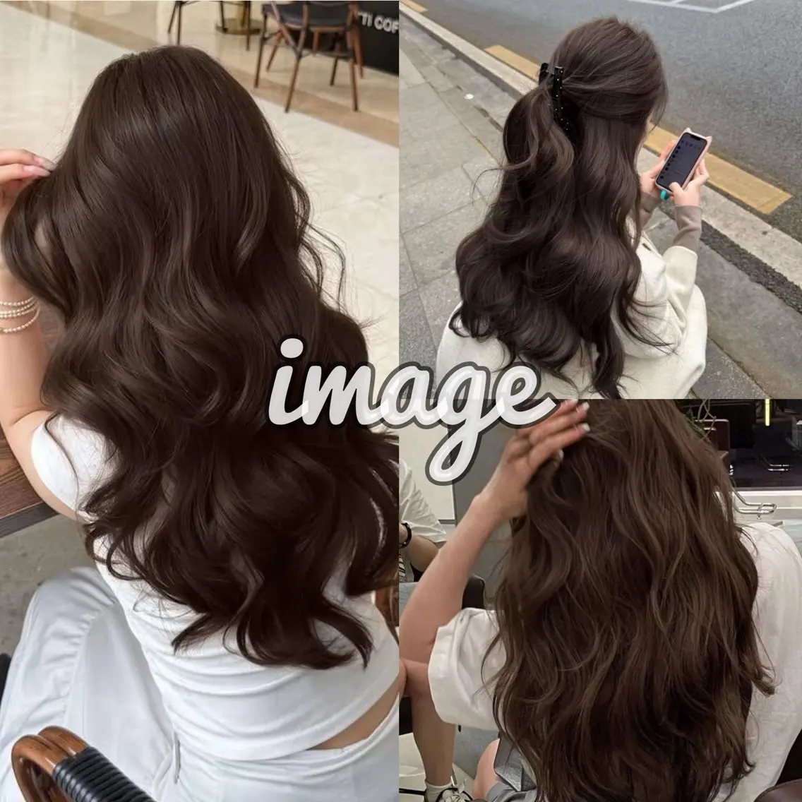 カラー ブラウンカラー ダブルカラー karin 🫧のヘアスタイル