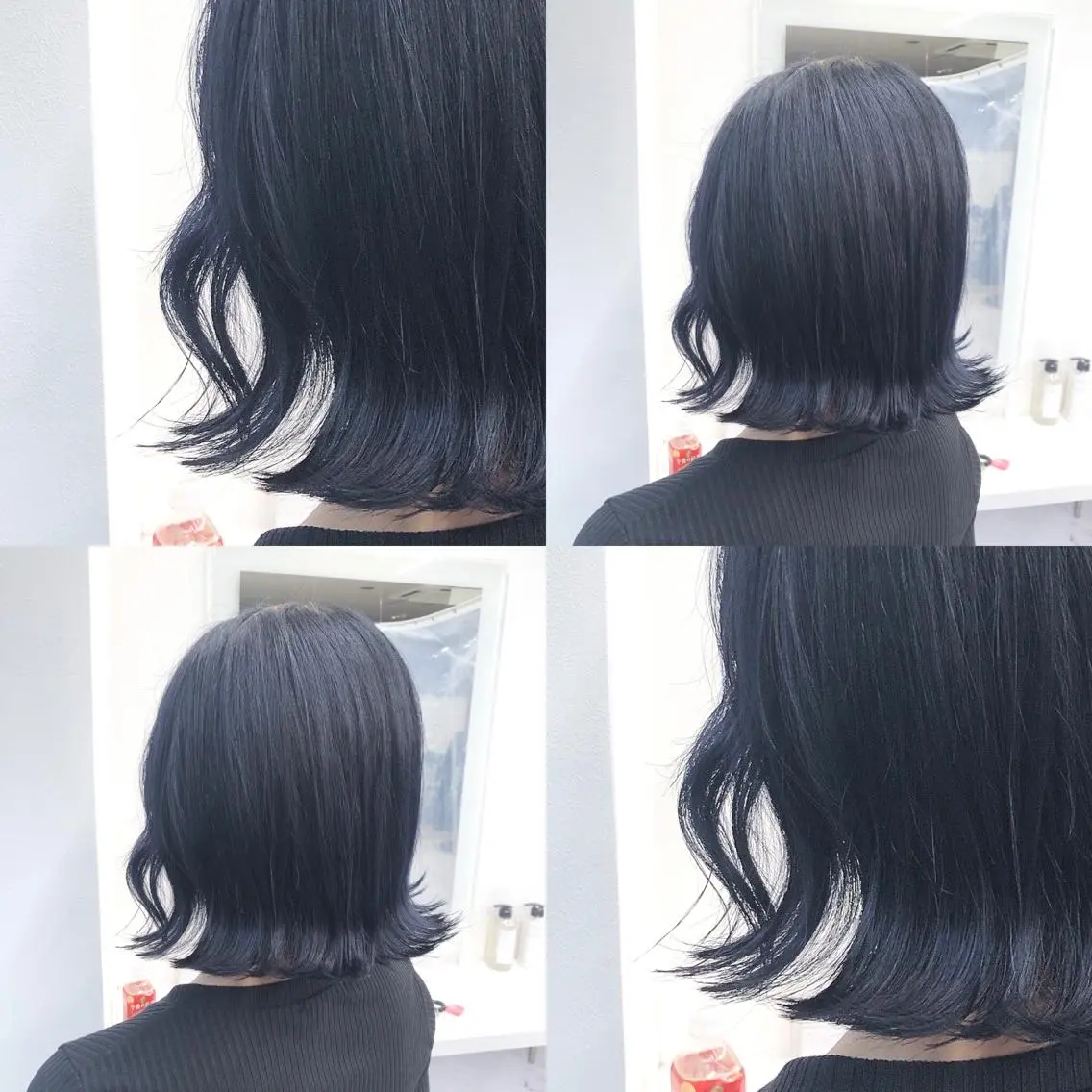 セミロング カラー パーマ ヘアアレンジ メンズ キッズ ネイル マツエク・マツパ 上品＆韓国風 🥀海心🥀のヘアスタイル