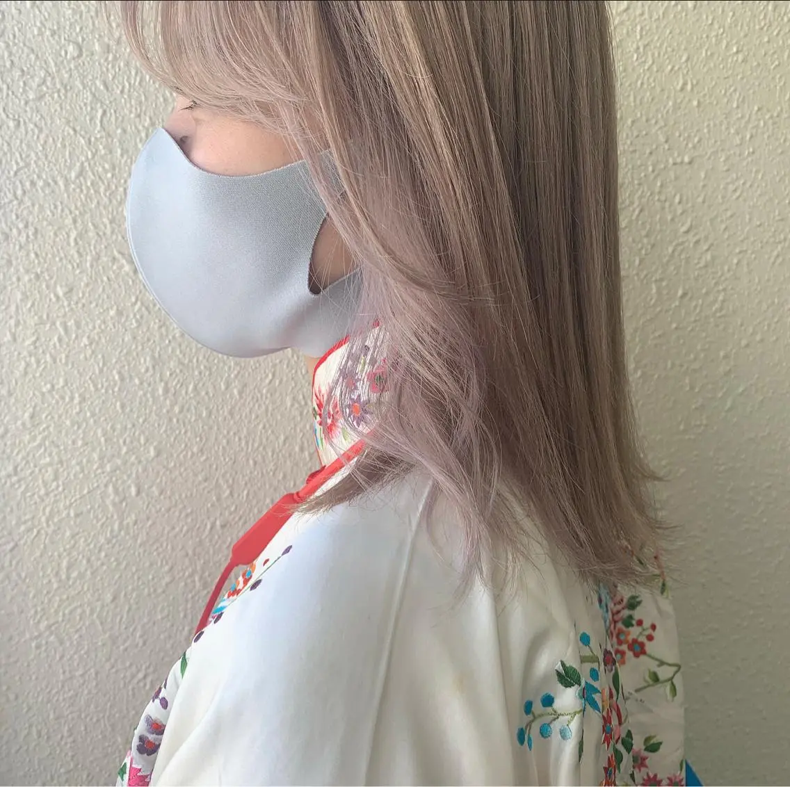 ミディアム kiyono ⭐︎ダブルカラーのヘアスタイル