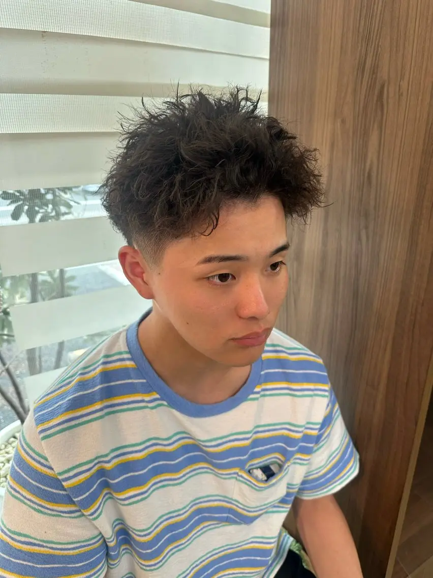 メンズ 福井 咲羅のヘアスタイル