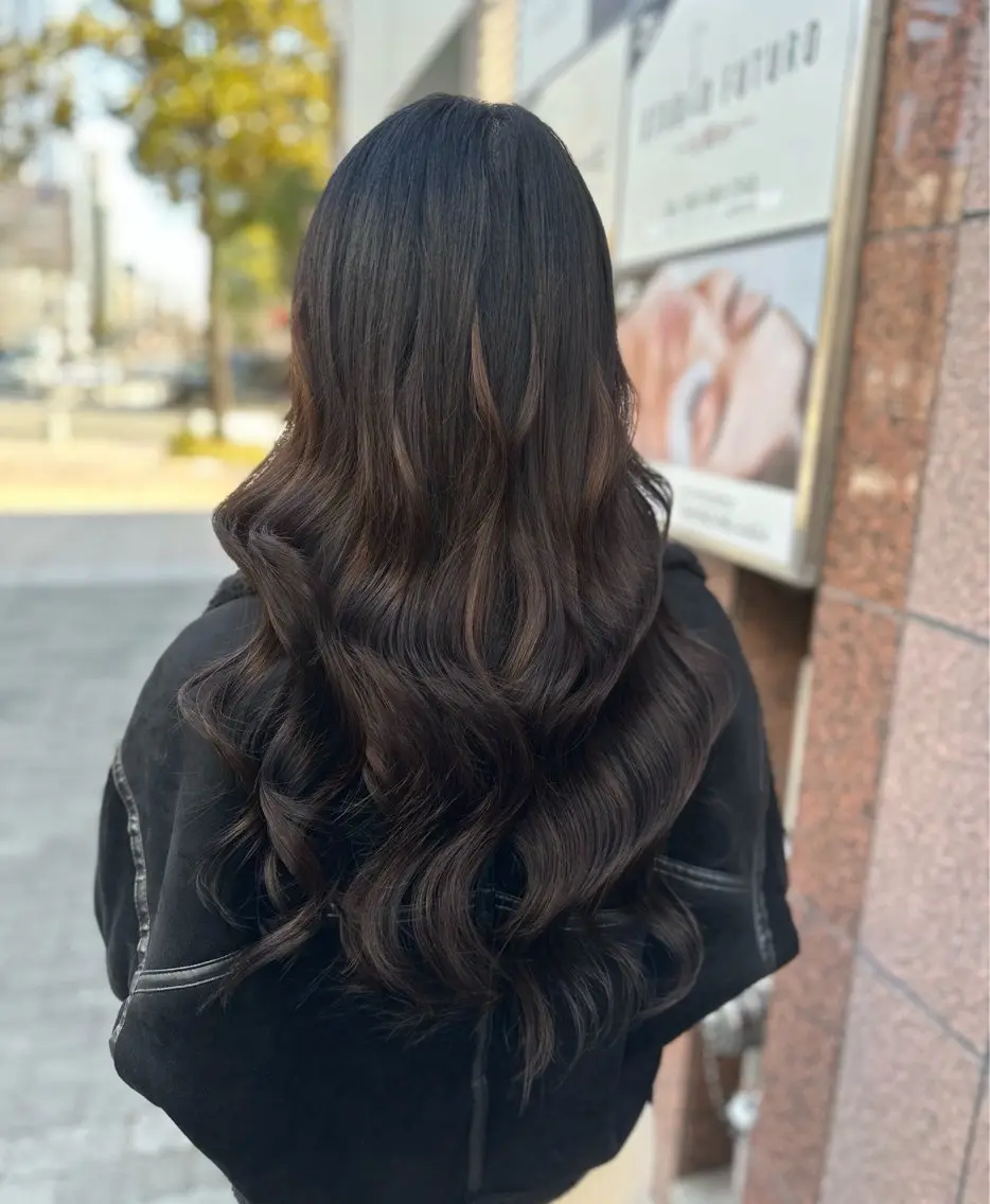 ロング プルエクステ エクステ RI MA/名駅店のヘアスタイル
