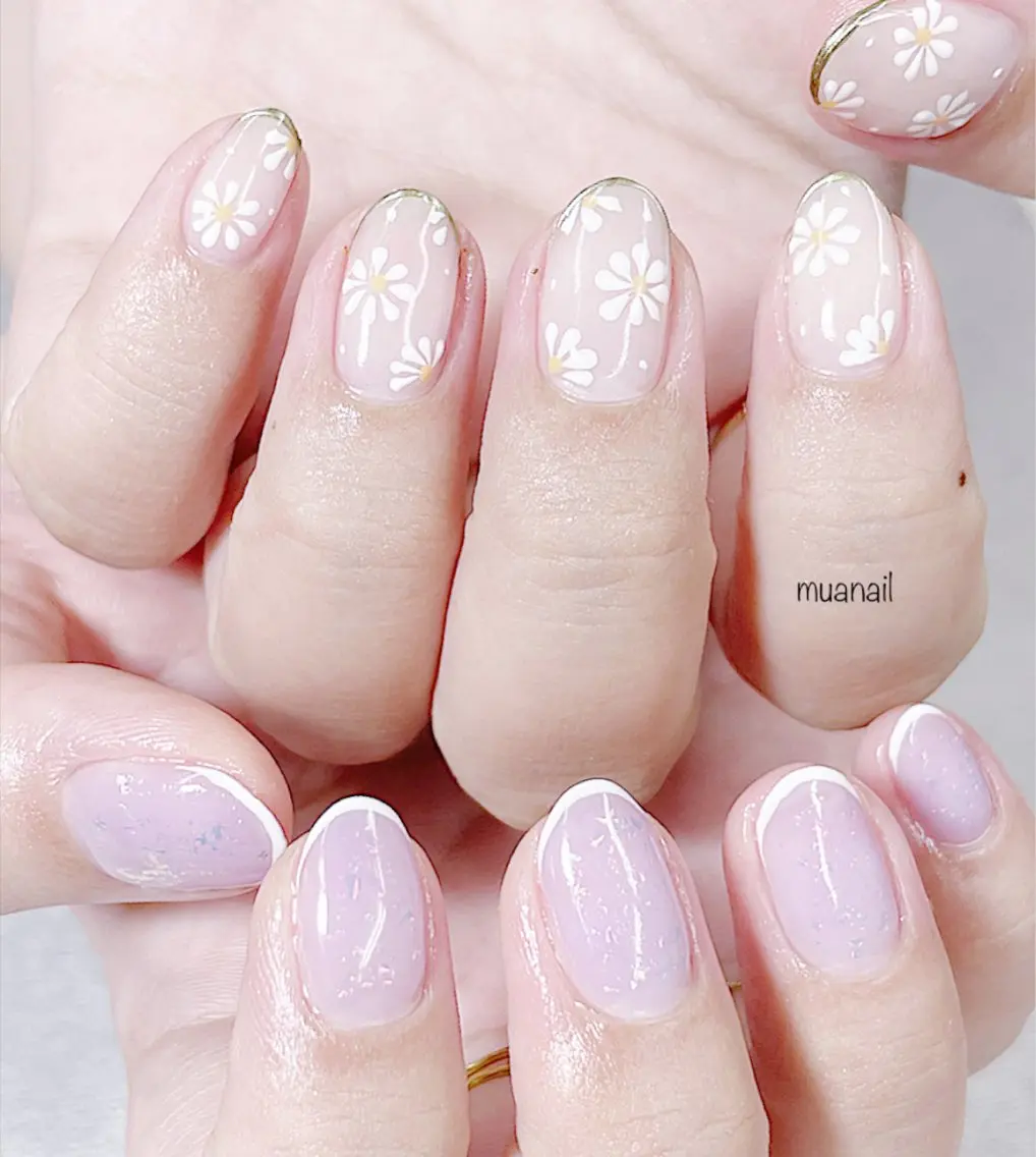 ネイル フラワーネイル ハンドネイル mua nail mikiのネイルデザイン