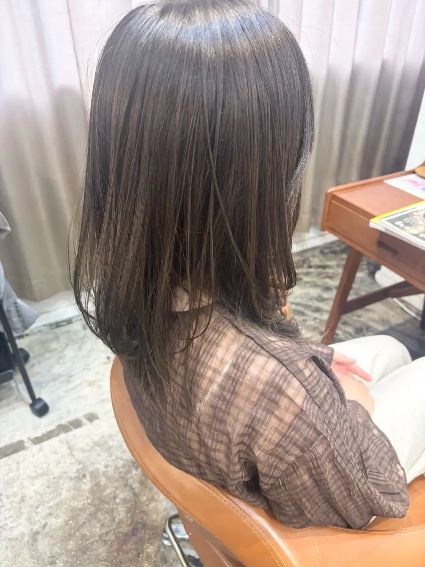 ミディアム ma koのヘアスタイル