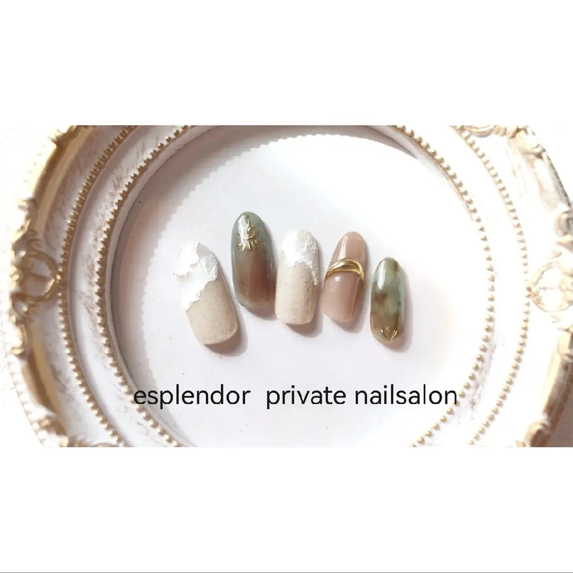 ネイル esplendor  小野寺のネイルデザイン