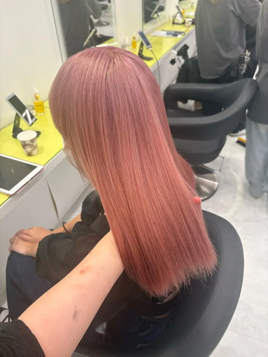 カラー ヘアカラー akari🎀🤍 ガーリーstyleのヘアスタイル