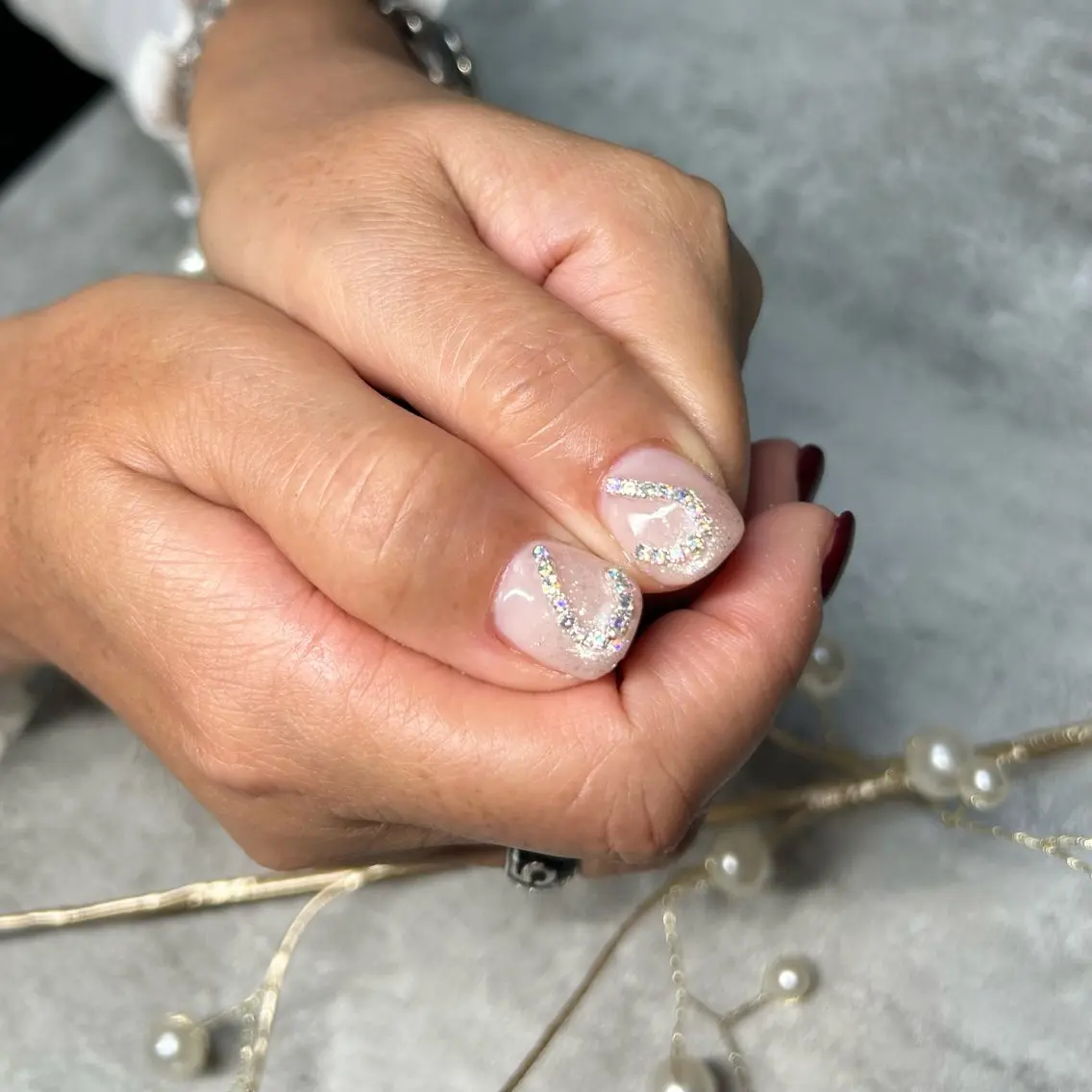 ネイル アートネイル キラキラネイル ten nail salon かえでのネイルデザイン