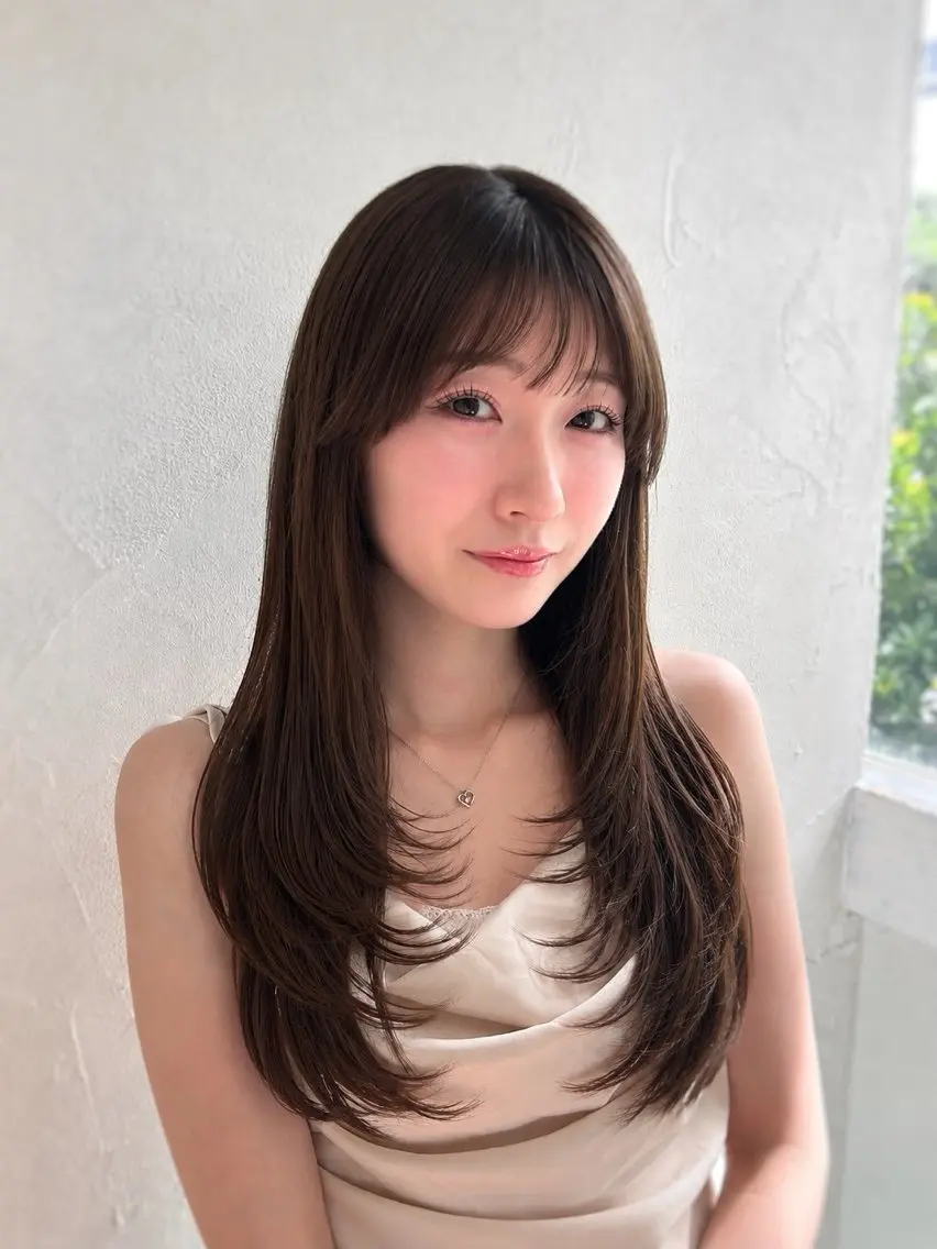 ロング たきぐち さくらのヘアスタイル