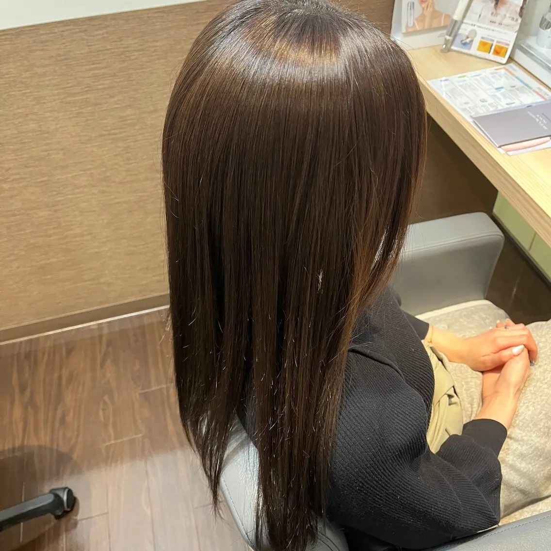 ロング カラー ブラウンカラー 透明感カラー ラベンダーカラー 池亀はるな/府中/ モデル募集中🌺のヘアスタイル