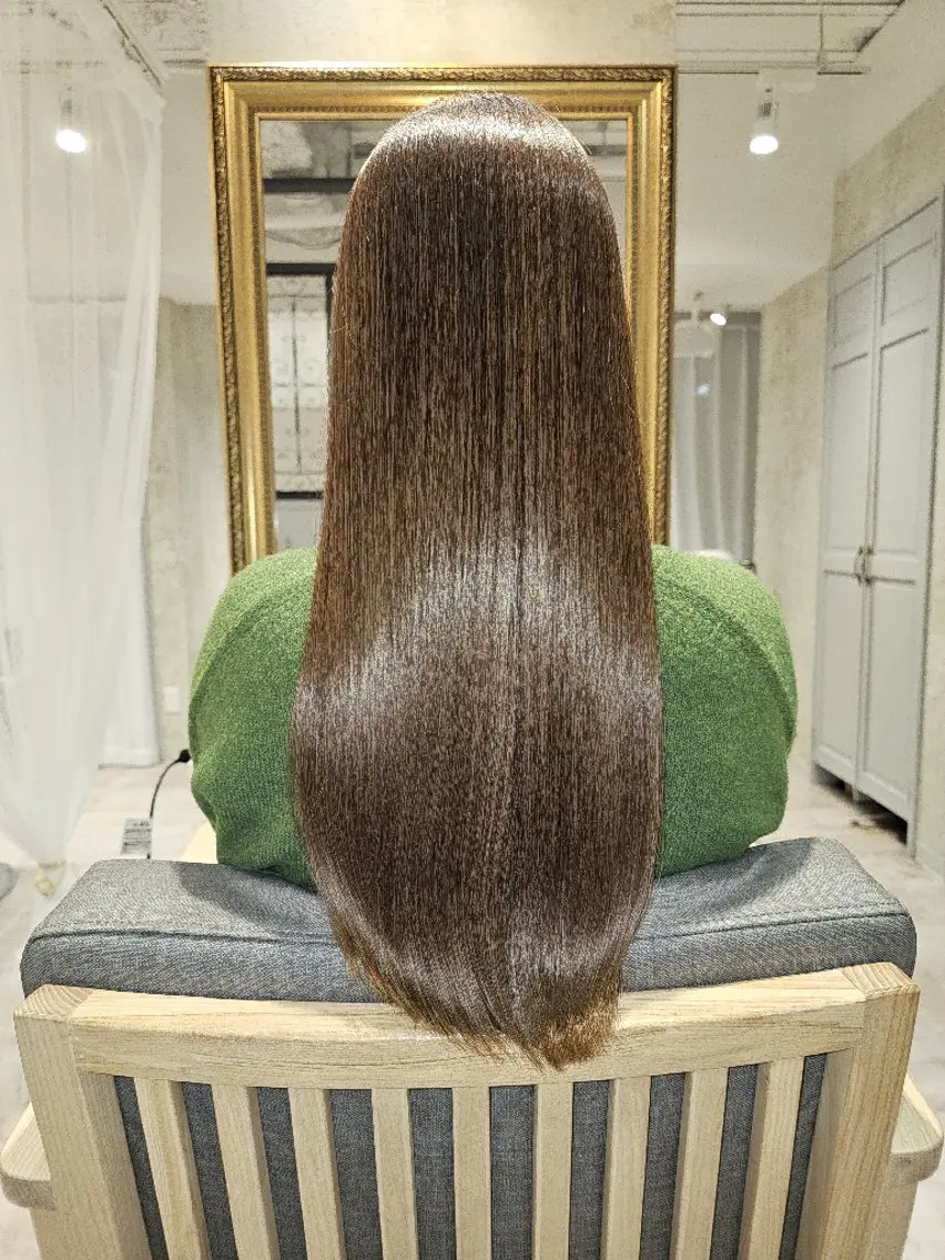 ロング カット ヘアカラー 小黒泰佑/東銀座 /縮毛矯正特化のヘアスタイル