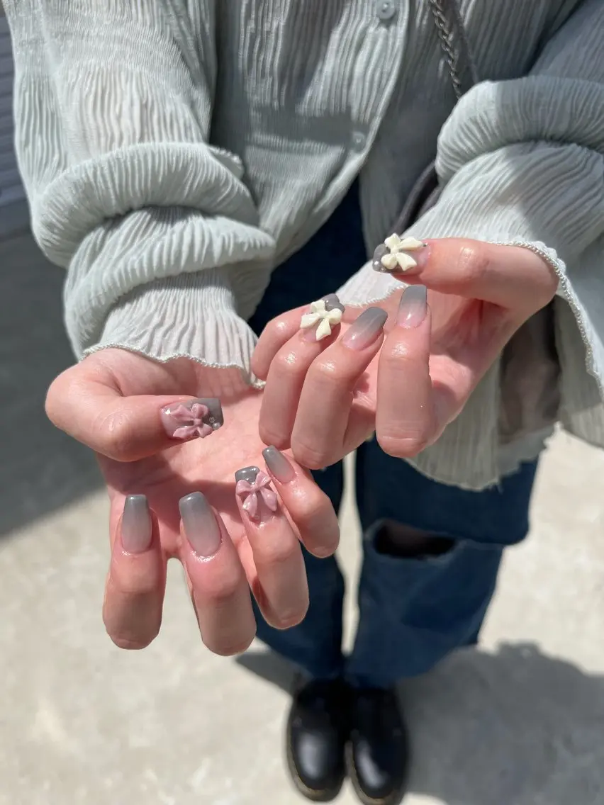 シンプルネイル10本の写真