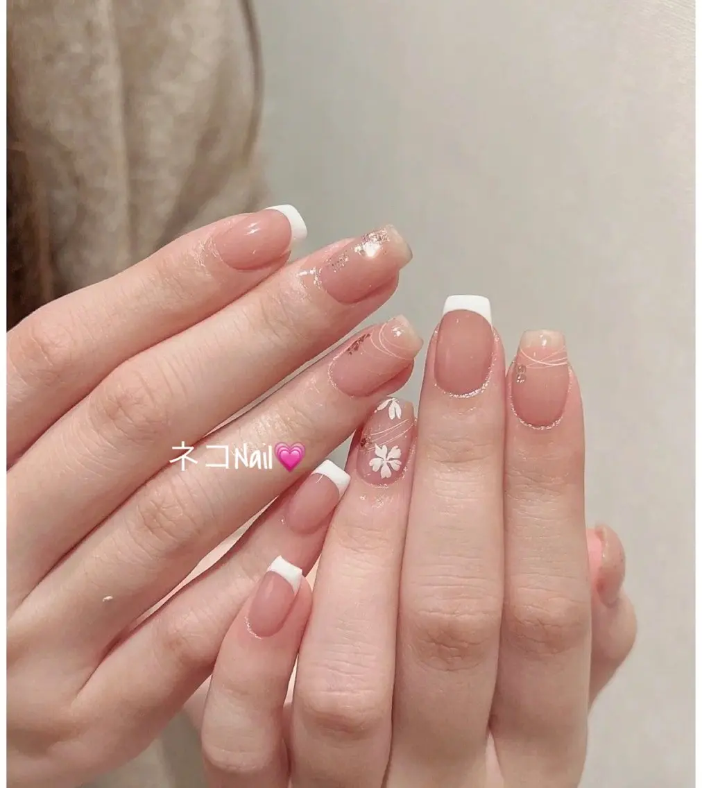 ネイル アートネイル ジェルネイル ガーリー 韓国ネイル 持ち込み ハンドネイル ネコ Nailのネイルデザイン