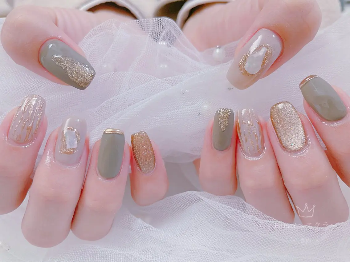 ネイル ハンドネイル ハンドケア ネイルサロンエクラ 🫧Shizukaのネイルデザイン