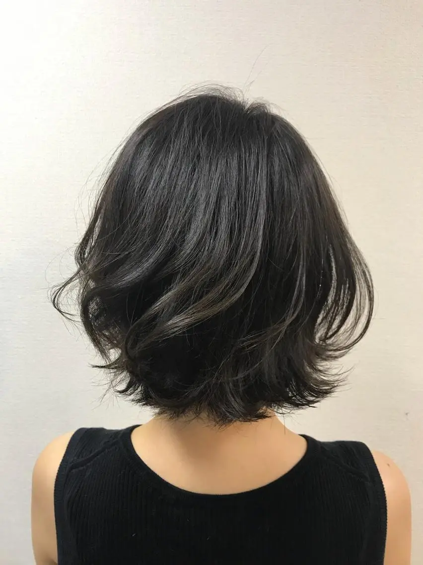 カット&ダメージレスカラー&内部補修トリートメントの写真
