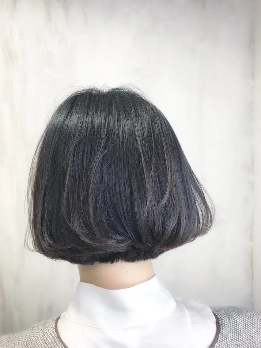 ミディアム カラー パーマ AnFye forprcoのヘアスタイル