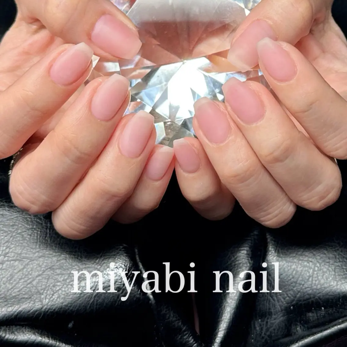 ネイル ジェルネイル マットネイル 持ち込み オフィスネイル ピンク ハンドネイル miyabi nail 桂川駅近くのネイルデザイン