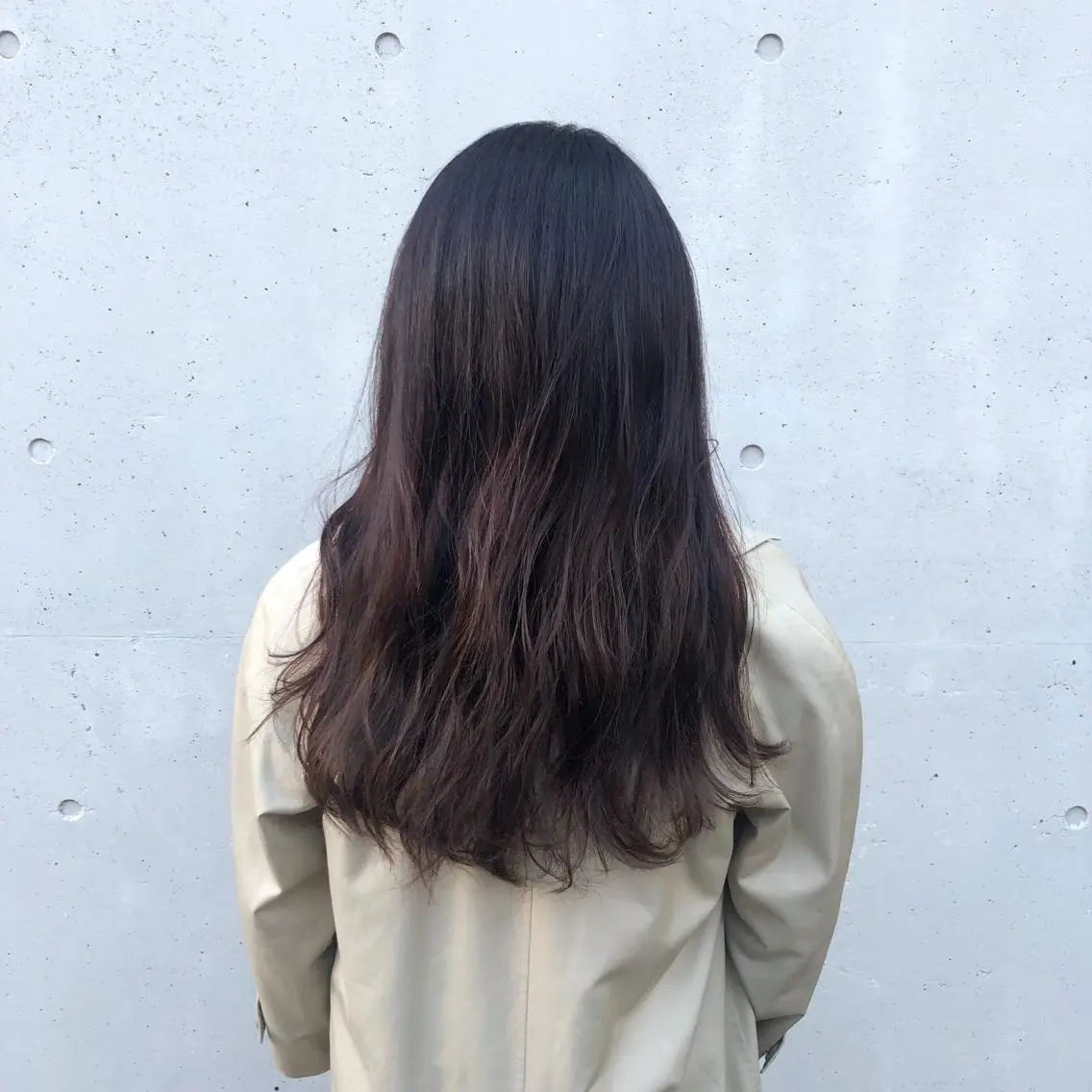 ロング カラー ブラウンカラー グラデーションカラー ナチュラルブラウン 酸性縮毛矯正🧴韓国 レイヤー/髪質改善のヘアスタイル
