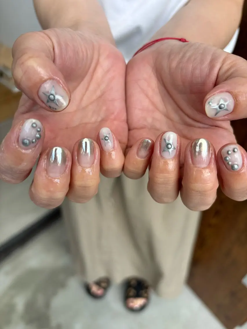 ネイル アートネイル ジェルネイル ニュアンスネイル ハンドネイル cottynail -miki-のその他イメージ