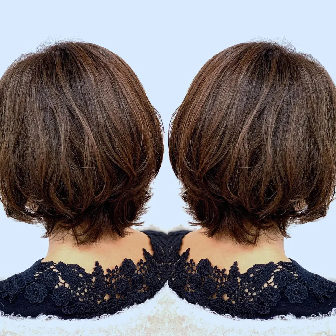 ショート パーマ 竹内 結希のヘアスタイル