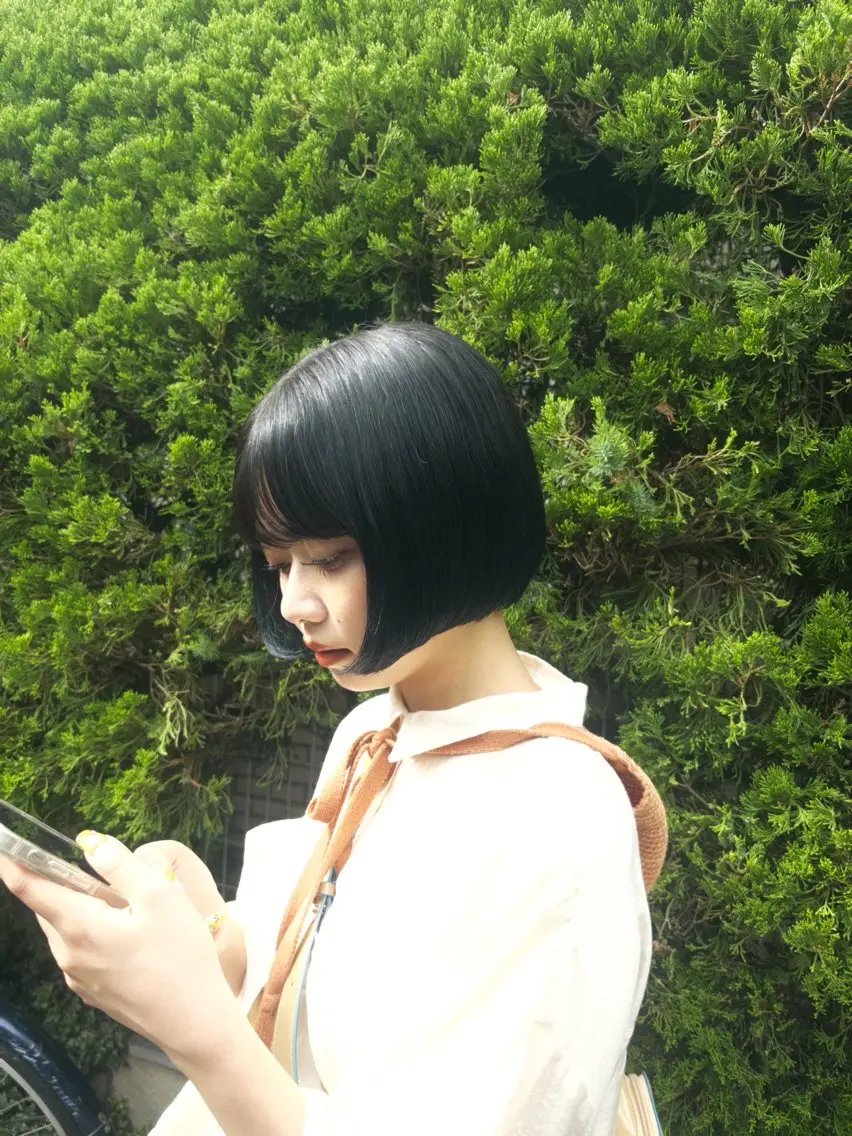 ショート ボブ 新宿/縮毛矯正/ 髪質改善/りこのヘアスタイル