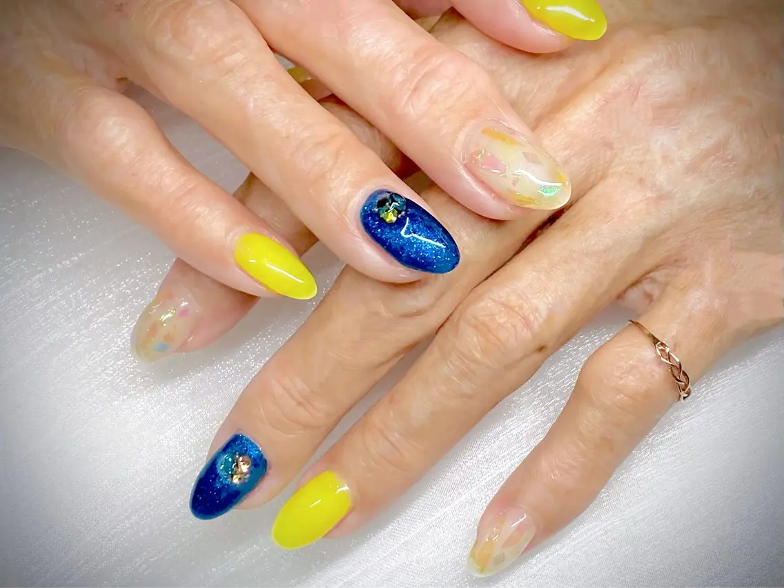 ネイル ハンドネイル LingK/nail 高士 翔子のネイルデザイン
